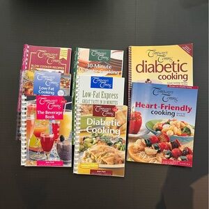 8 Different Company’s Coming Cookbooks / 
Jean Paré
$12 ea or 2/$16